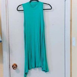 Teal Swing Dress